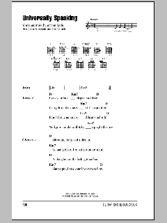 Universally Speaking von Red Hot Chili Peppers (Download) 