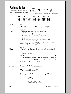 Fortune Faded von Red Hot Chili Peppers (Download) 