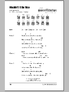 Wouldn't It Be Nice (Download) 