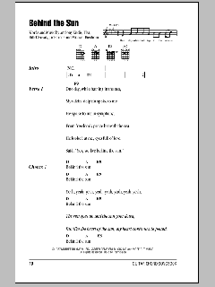 Behind The Sun von Red Hot Chili Peppers (Download) 