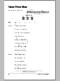 Folsom Prison Blues von Johnny Cash (Download) 