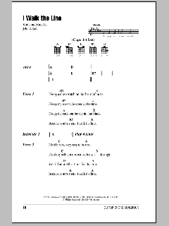 I Walk The Line von Johnny Cash (Download) 