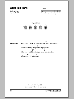 What Do I Care von Johnny Cash (Download) 