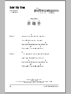 Doin' My Time von Johnny Cash (Download) 