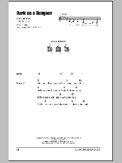 Dark As A Dungeon von Johnny Cash (Download) 