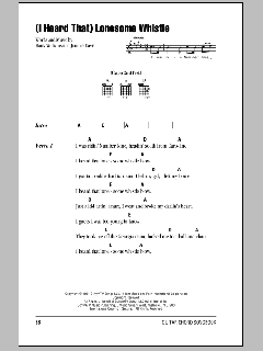 (I Heard That) Lonesome Whistle von Johnny Cash (Download) 