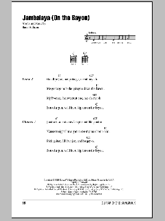 Jambalaya (On The Bayou) von Hank Williams (Download) 