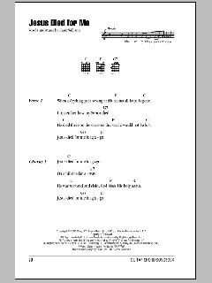 Jesus Died For Me von Hank Williams (Download) 