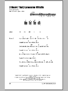 (I Heard That) Lonesome Whistle von Johnny Cash (Download) 