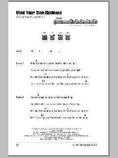 Mind Your Own Business von Hank Williams (Download) 