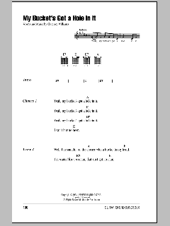 My Bucket's Got A Hole In It von Hank Williams (Download) 