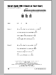 Never Again (Will I Knock On Your Door) von Hank Williams (Download) 