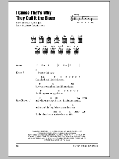 I Guess That's Why They Call It The Blues von Elton John (Download) 