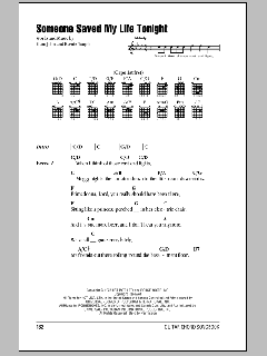 Someone Saved My Life Tonight von Elton John (Download) 