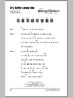 Cry Softly Lonely One von Roy Orbison (Download) 