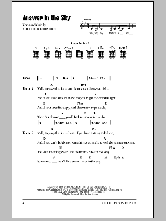 Answer In The Sky von Elton John (Download) 