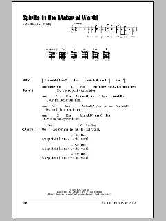 Spirits In The Material World von Sting (Download) 