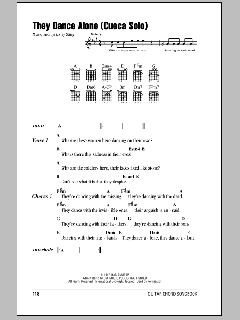 They Dance Alone (Cueca Solo) von Sting (Download) 