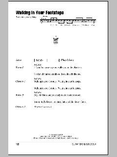 Walking In Your Footsteps von Sting (Download) 