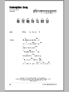 Redemption Song von Bob Marley (Download) 