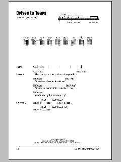 Driven To Tears von Sting (Download) 