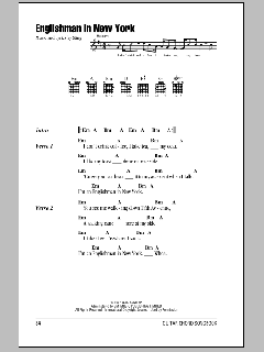 Englishman In New York von Sting (Download) 