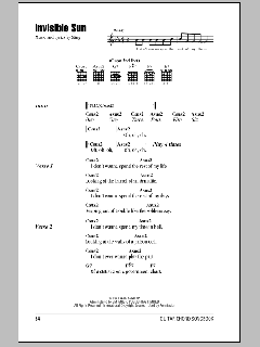 Invisible Sun von Sting (Download) 