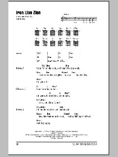 Iron Lion Zion von Bob Marley (Download) 