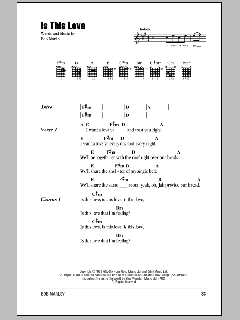 Is This Love von Bob Marley (Download) 