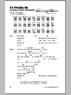 It's Probably Me von Sting (Download) 