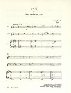 Trio von Henry Cowell 