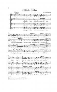 Zwei Spirituals für gemischen Chor 