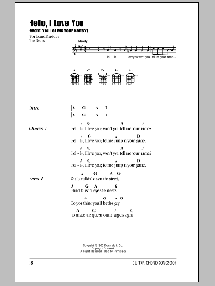 Hello, I Love You von The Doors (Download) 