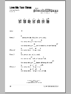 Love Me Two Times von The Doors (Download) 