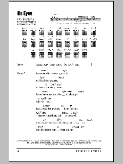 His Eyes von Steven Curtis Chapman (Download) 