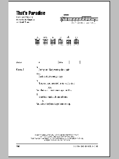That's Paradise von Steven Curtis Chapman (Download) 