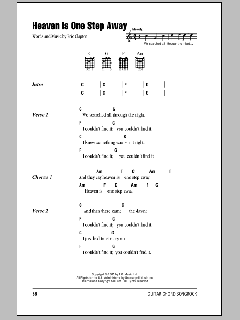 Heaven Is One Step Away von Eric Clapton (Download) 