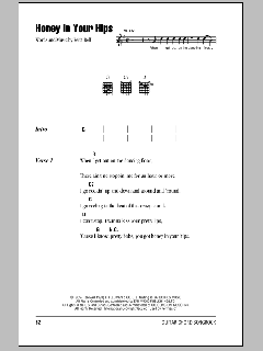 Honey In Your Hips von Eric Clapton (Download) 