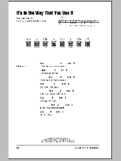 It's In The Way That You Use It von Eric Clapton (Download) 