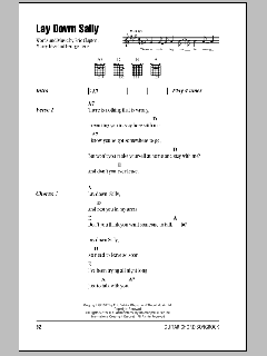 Lay Down Sally von Eric Clapton (Download) 