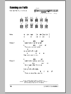 Running On Faith von Eric Clapton (Download) 