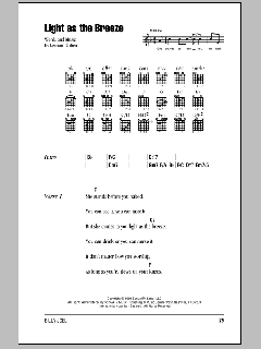 Light As The Breeze von Billy Joel (Download) 