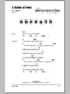 A Matter Of Trust von Billy Joel (Download) 