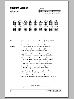 Modern Woman von Billy Joel (Download) 