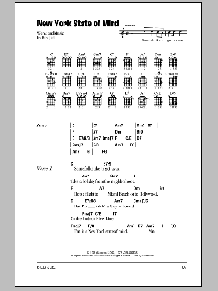 New York State Of Mind von Billy Joel (Download) 
