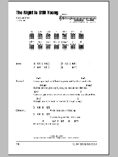 The Night Is Still Young von Billy Joel (Download) 