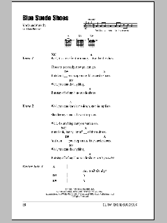 Blue Suede Shoes (Download) 