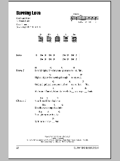 Burning Love von Elvis Presley (Download) 