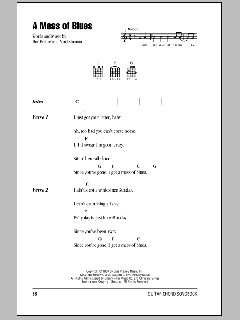 A Mess Of Blues von Doc Pomus (Download) 