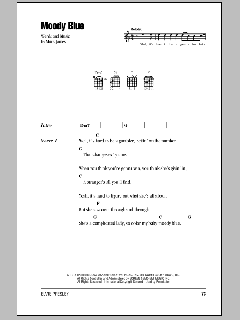 Moody Blue von Elvis Presley (Download) 